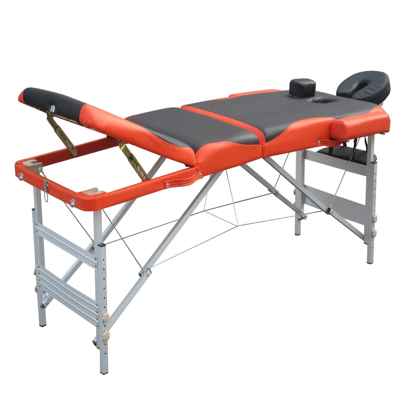 YES4HOMES 3 Fold Portable Aluminium Massage Table Massage Bed Beauty Therapy - Online Only
