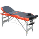 YES4HOMES 3 Fold Portable Aluminium Massage Table Massage Bed Beauty Therapy - Online Only