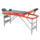YES4HOMES 3 Fold Portable Aluminium Massage Table Massage Bed Beauty Therapy - Online Only