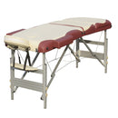 YES4HOMES 3 Fold Portable Aluminium Massage Table Massage Bed Beauty Therapy - Online Only
