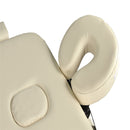 YES4HOMES 3 Fold Portable Aluminium Massage Table Massage Bed Beauty Therapy Beige - Online Only