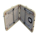 YES4HOMES 2 Fold Portable Aluminium Massage Table Massage Bed Beauty Therapy Beige - Online Only