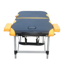 YES4HOMES 2 Fold Portable Aluminium Massage Table Massage Bed Beauty Therapy - Online Only