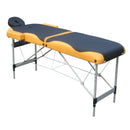 YES4HOMES 2 Fold Portable Aluminium Massage Table Massage Bed Beauty Therapy - Online Only