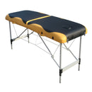 YES4HOMES 2 Fold Portable Aluminium Massage Table Massage Bed Beauty Therapy - Online Only
