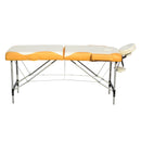 YES4HOMES 2 Fold Portable Aluminium Massage Table Massage Bed Beauty Therapy - Online Only