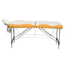 YES4HOMES 2 Fold Portable Aluminium Massage Table Massage Bed Beauty Therapy - Online Only