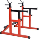 Squat Rack Barbell Rack Dip Station Home Fitness GYM Bench Press Bar Weight Lifting Strength Training (Online Only)