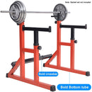 Squat Rack Barbell Rack Dip Station Home Fitness GYM Bench Press Bar Weight Lifting Strength Training (Online Only)