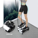 Fitness Stair Stepper Twist Household Hydraulic Stepper Resistance Bands Home Gym (ONLINE ONLY)
