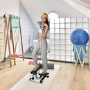 Fitness Stair Stepper Twist Household Hydraulic Stepper Resistance Bands Home Gym (ONLINE ONLY)