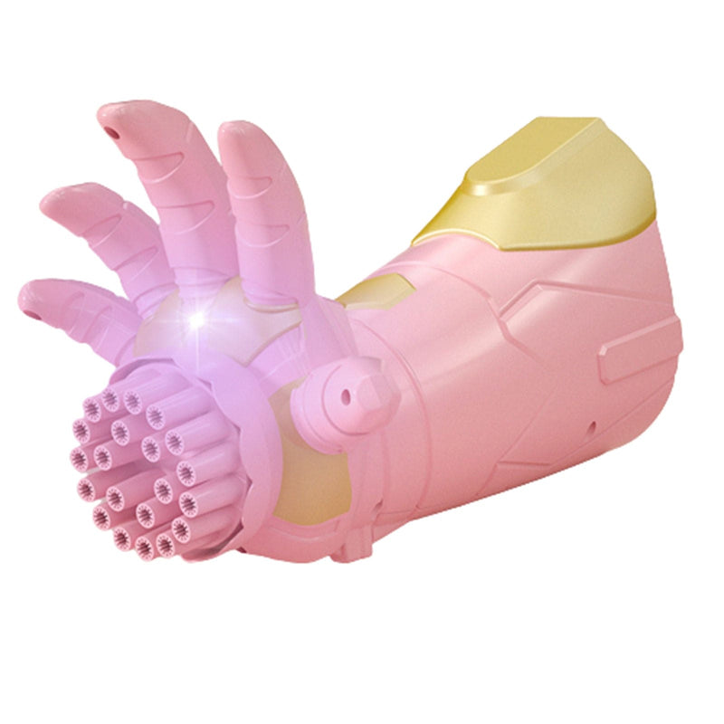 Bubblerainbow Porous Luminous Bubble Gun for Kids Fully Automatic Leak-proof Children Toy - ONLINE ONLY