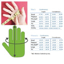 Awezingly Premium Quality Cabretta Leather Golf Glove for Men - White (L) - ONLINE ONLY