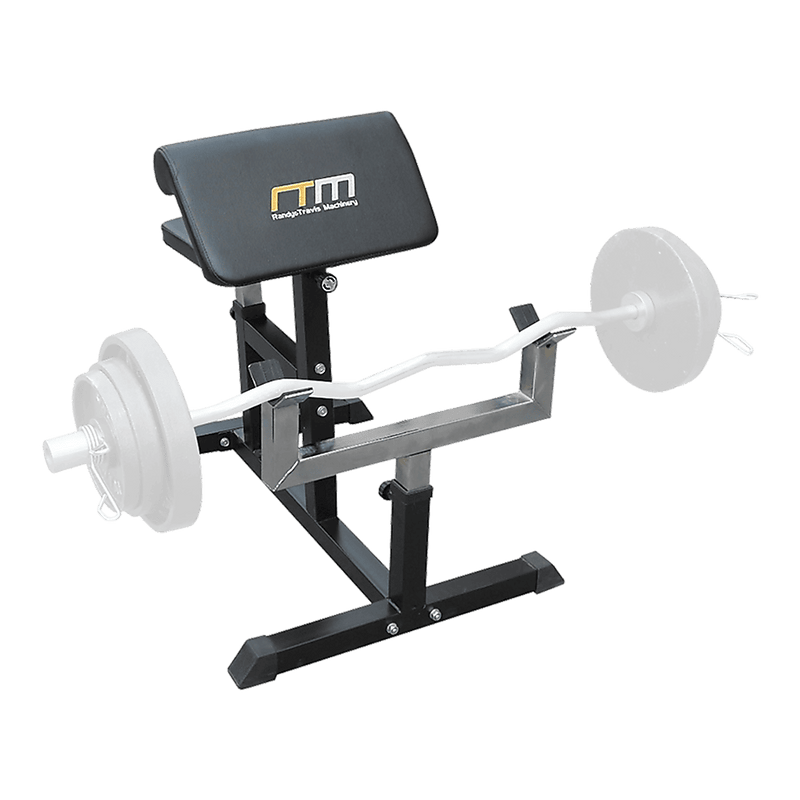 Preacher Curl Bench Weights Commercial Bicep Arms - ONLINE ONLY