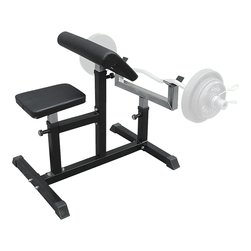 Preacher Curl Bench Weights Commercial Bicep Arms - ONLINE ONLY