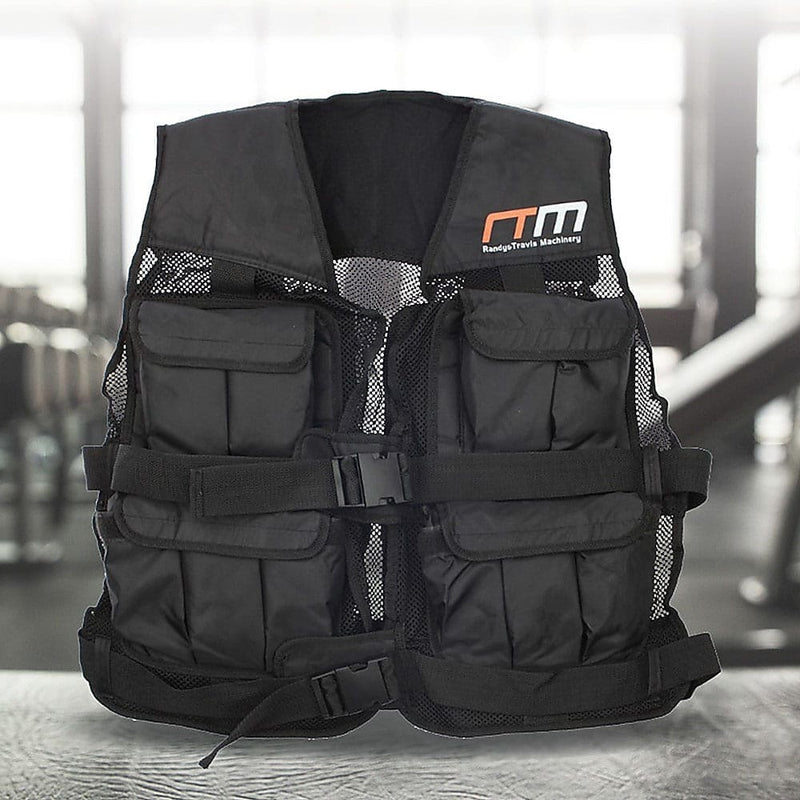 20LBS Weighted Weight Gym Exercise Training Sport Vest [ONLINE ONLY]