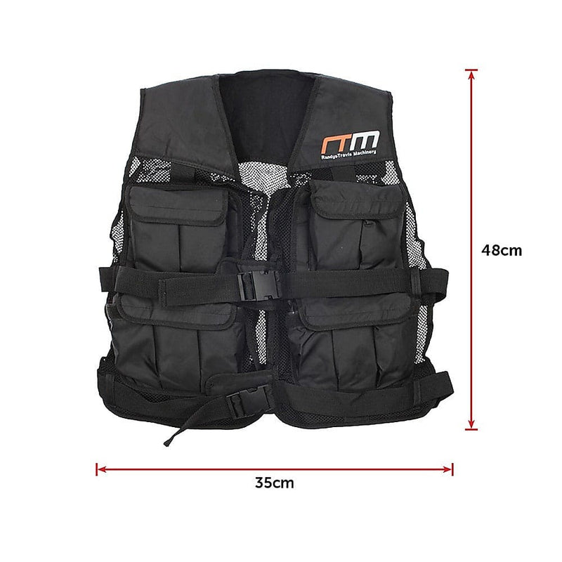 20LBS Weighted Weight Gym Exercise Training Sport Vest [ONLINE ONLY]