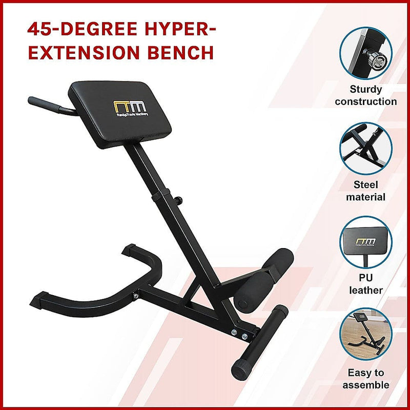 45-Degree Hyperextension Bench [ONLINE ONLY]