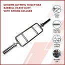 Chrome Olympic Tricep Bar Barbell [ONLINE ONLY]