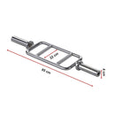 Chrome Olympic Tricep Bar Barbell [ONLINE ONLY]