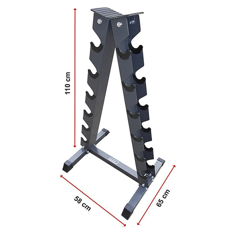 Steel Vertical Dumbbell Rack Weight Stand [ONLINE ONLY]