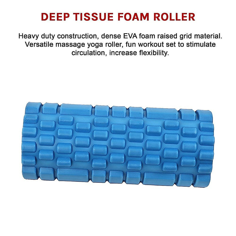 Commercial Deep Tissue Foam Roller Yoga Pilates [ONLINE ONLY]