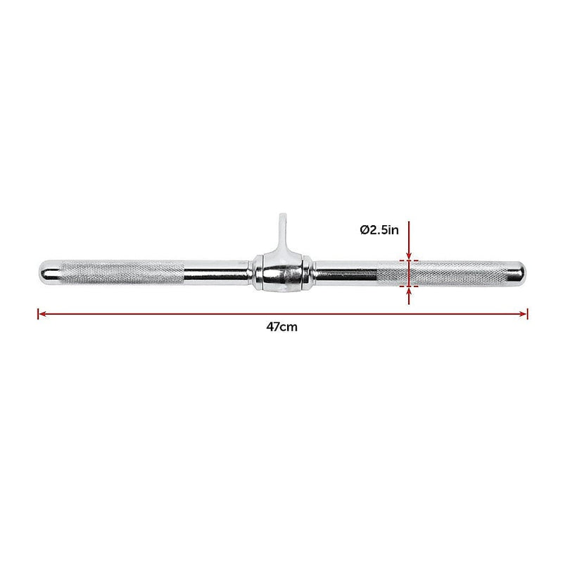 Revolving Straight Bar Cable Attachment [ONLINE ONLY]
