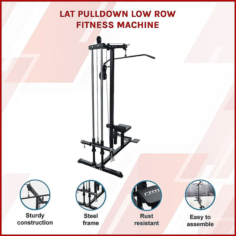 Lat PullDown Low Row Fitness Machine [ONLINE ONLY]