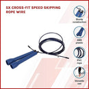 5x Cross-Fit Speed Skipping Rope Wire [ONLINE ONLY]