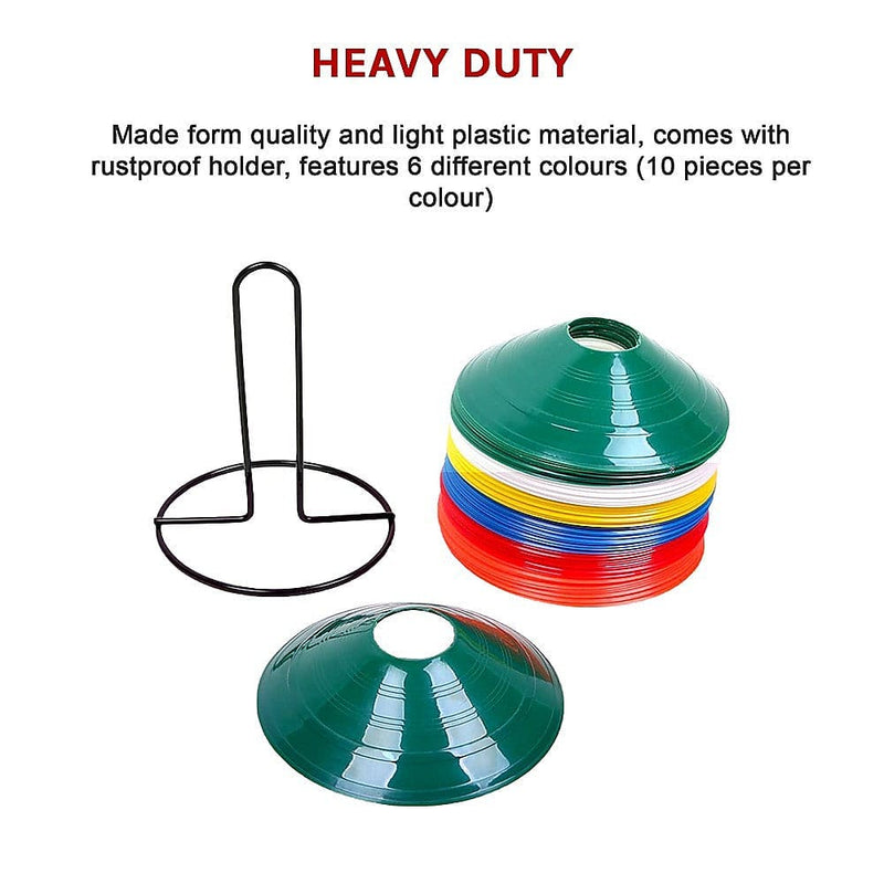 Marker Training Cones Set for Fitness & Personal Training [ONLINE ONLY]