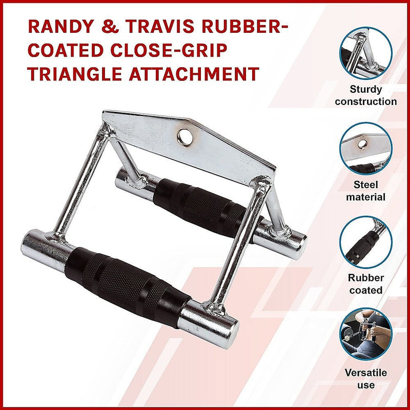 Randy & Travis Rubber-Coated Close-Grip Triangle Attachment [ONLINE ONLY]