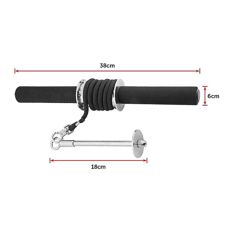 Forearm Wrist Grip Strength Roller [ONLINE ONLY]