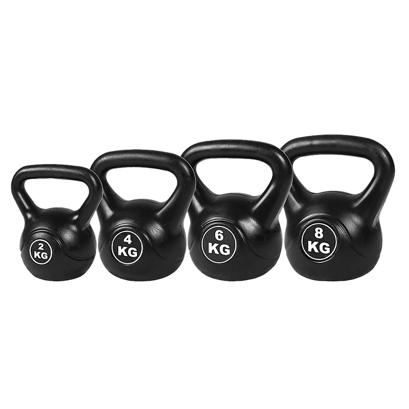 4pcs Exercise Kettle Bell Weight Set 20KG [ONLINE ONLY]