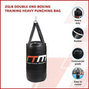 25lb Double End Boxing Training Heavy Punching Bag [ONLINE ONLY]
