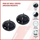 Pair of Wall Cross Anchor Mounts [ONLINE ONLY]