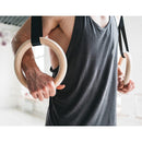 Birch Wood Gymnastic Rings [ONLINE ONLY]
