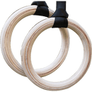 Birch Wood Gymnastic Rings [ONLINE ONLY]