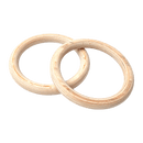 32mm Wooden Gymnastic Rings Olympic Gym Rings [ONLINE ONLY] Strength Training