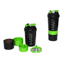 2x Protein Gym Shaker Premium 3 in 1 Smart Style Blender Mixer Cup Bottle Spider [ONLINE ONLY]