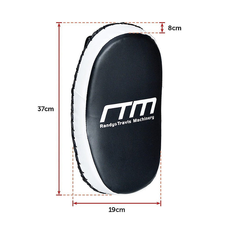 MMA Kick Boxing Pads Curved Strike Shield Punching Bag Focus Arm Muay Thai [ONLINE ONLY]
