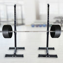Pair of Adjustable Squat Rack Sturdy Steel Barbell Bench Press Stands GYM/HOME (Online Only)