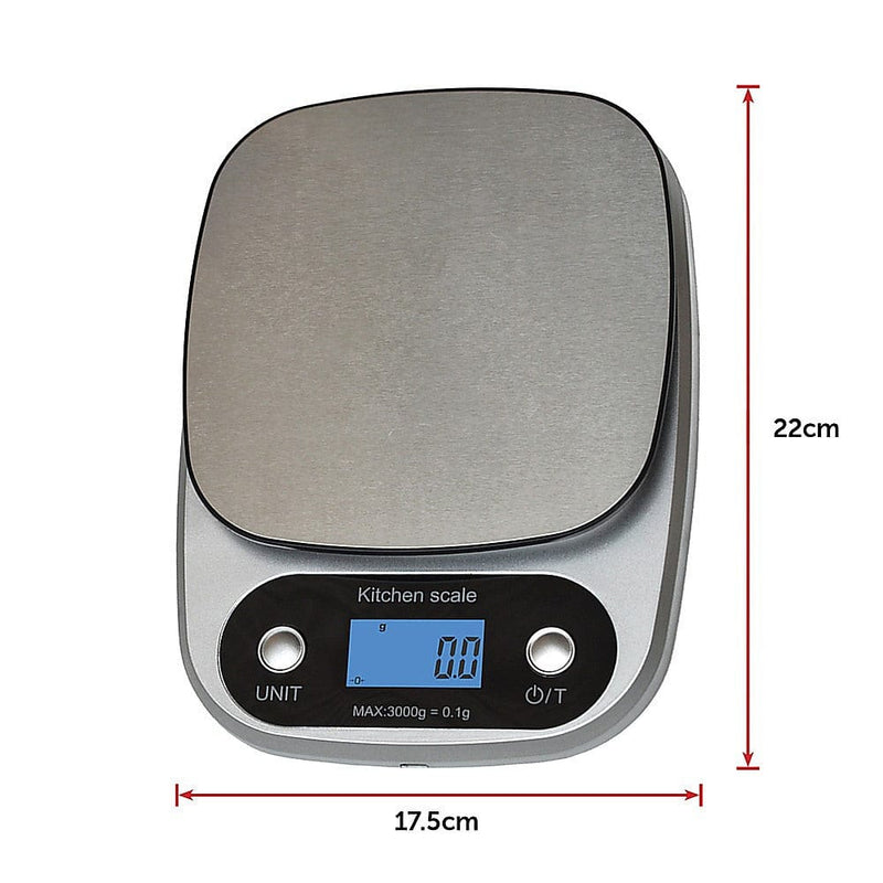 0.1g High Precision Kitchen Scale (Rechargable) [ONLINE ONLY]