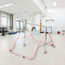 Kids Gymnastics Bars Training Horizontal Bar Monkey Kip Bar Pink [ONLINE ONLY]