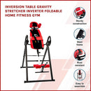 Inversion Table Gravity Stretcher Inverter Foldable Home Fitness Gym [ONLINE ONLY]