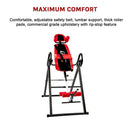 Inversion Table Gravity Stretcher Inverter Foldable Home Fitness Gym [ONLINE ONLY]