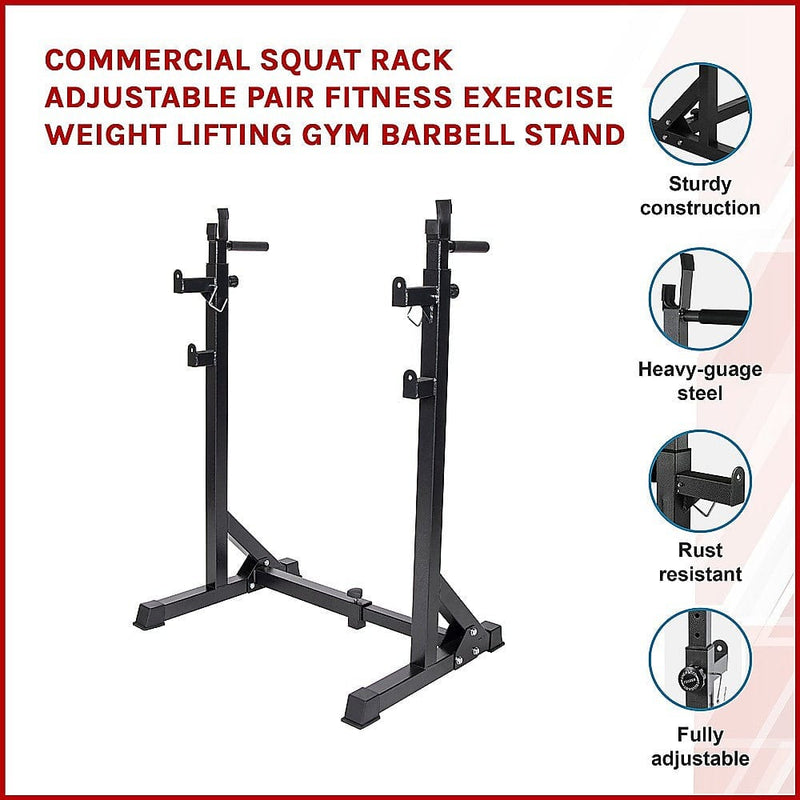 RT Squat Rack - Adjustable - AVAILABLE FOR IMMEDIATE DELIVERY
