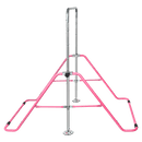 Kids Gymnastics Bars Training Horizontal Bar Monkey Kip Bar Pink [ONLINE ONLY]