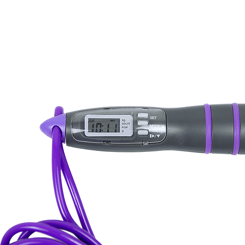 Digital LCD Skipping Jumping Rope - Purple [ONLINE ONLY]