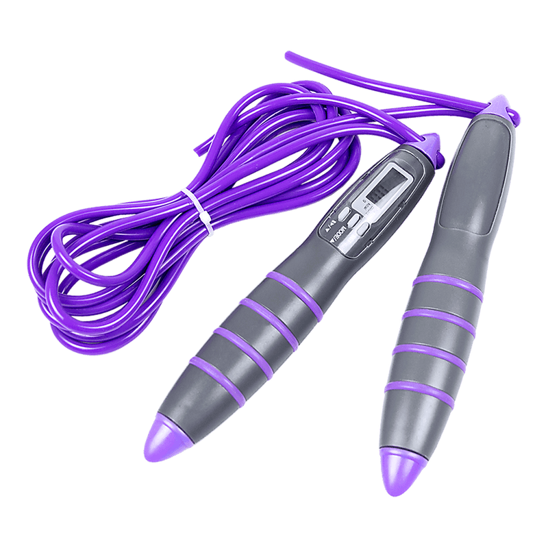 Digital LCD Skipping Jumping Rope - Purple [ONLINE ONLY]