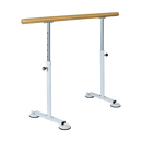 Wooden Portable Ballet Bar Stretch Barre Dance Bar 1.5M Freestanding Ballet Bar [ONLINE ONLY]